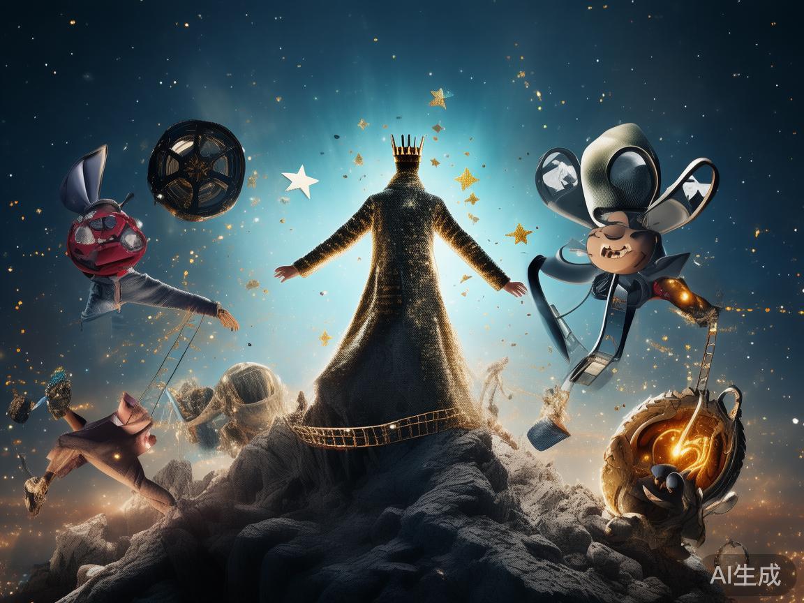 问鼎娱乐圈，不仅需要自身努力，还要通过广泛的合作网